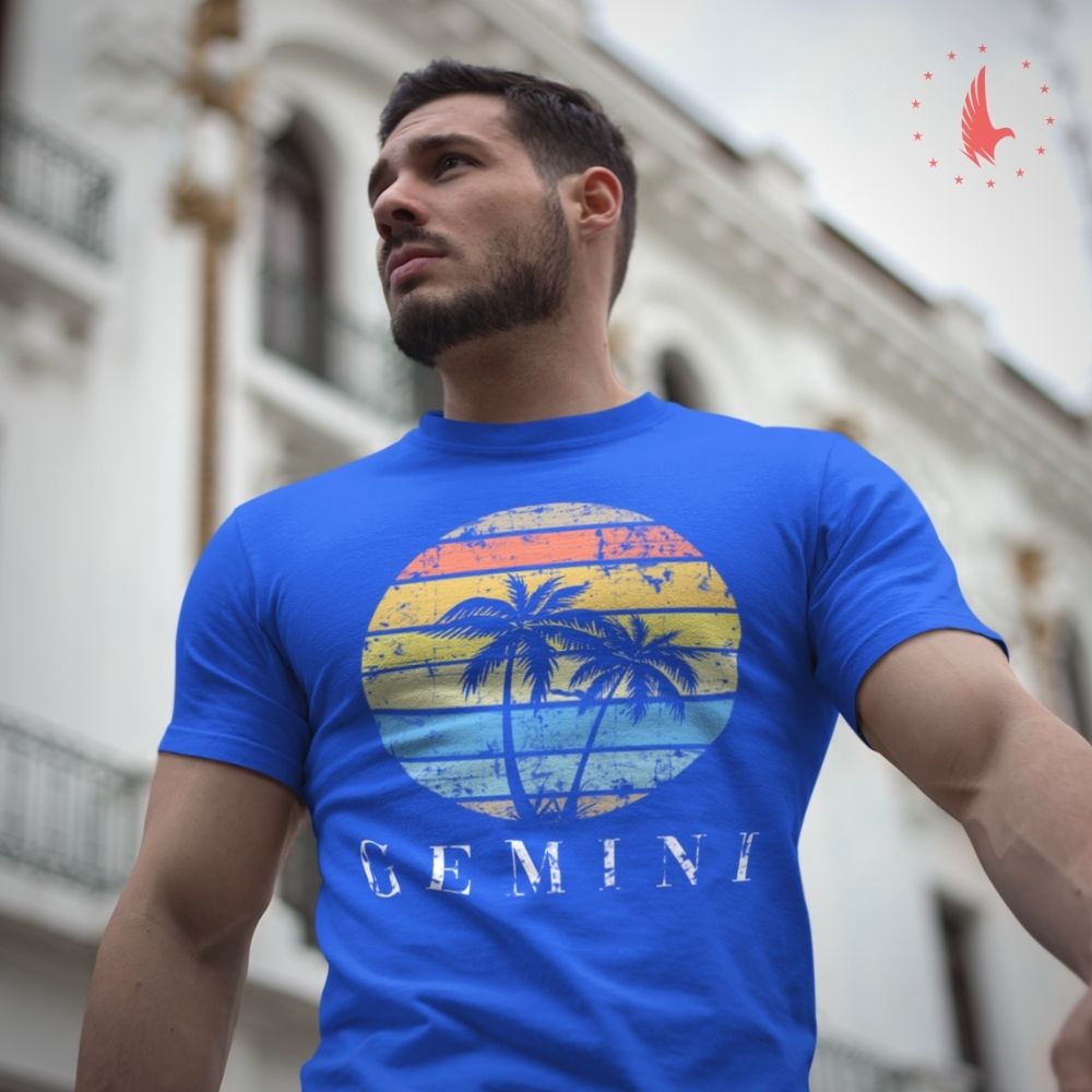Loyalty Vibes Loyalty Vibes Gemini Vibes T-Shirt Blue
