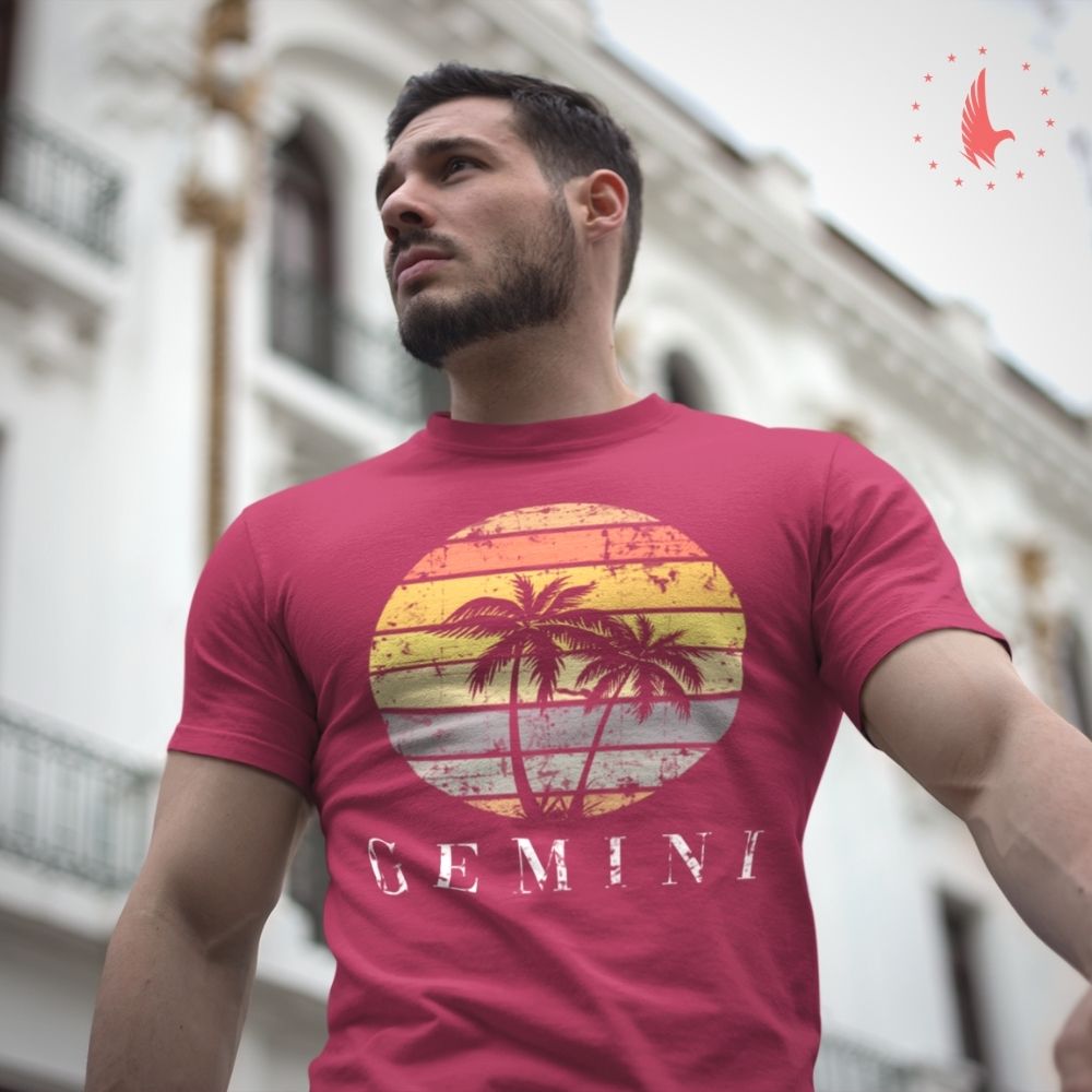 Loyalty Vibes Loyalty Vibes Gemini Vibes T-Shirt Burgundy