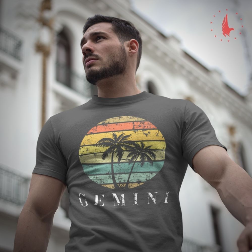Loyalty Vibes Loyalty Vibes Gemini Vibes T-Shirt Heather Black