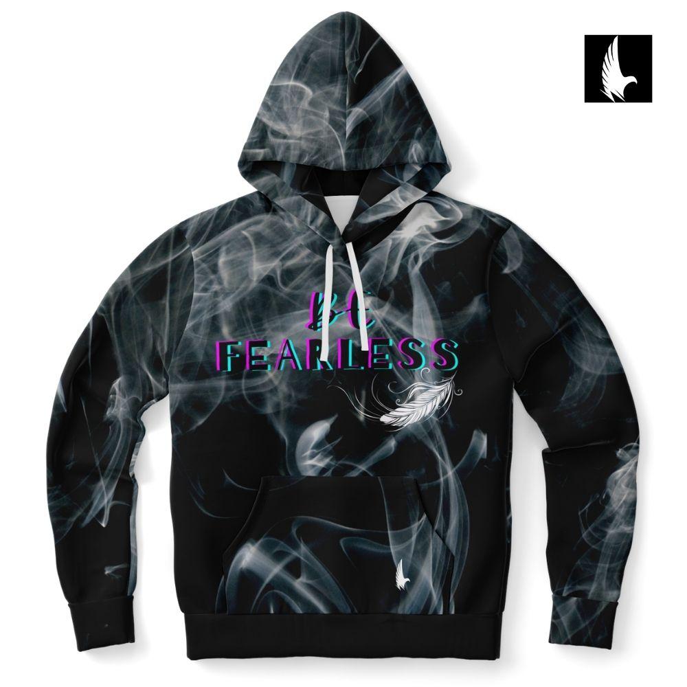 zBe Fearless Pullover Hoodie Exotic Black - Loyalty Vibes