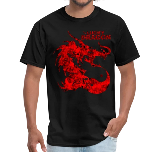 Lucky Dragon T-Shirt Loyalty Vibes