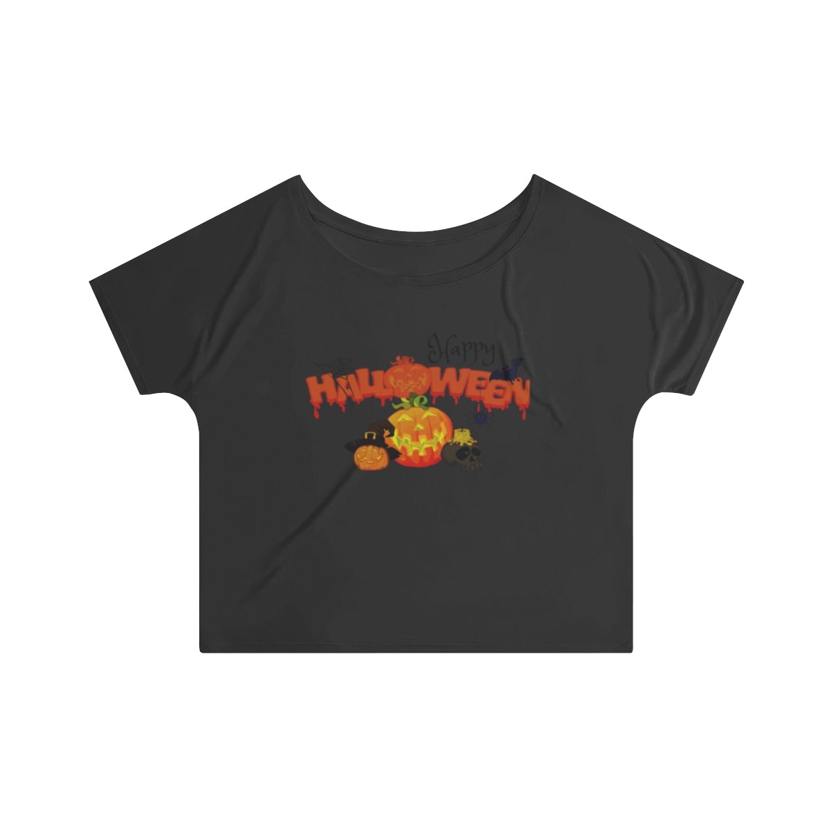 Women's Halloween Top Off The Shoulder Tee - Loyalty Vibes