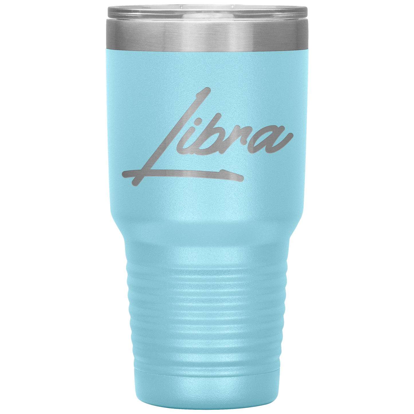 Libra Tumbler Light Blue - Loyalty Vibes