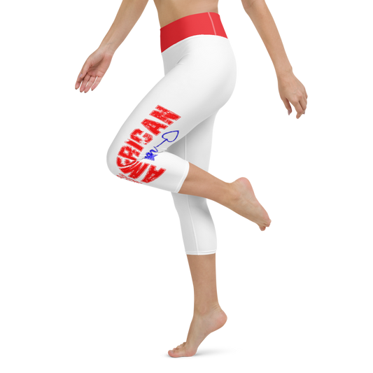 All American Mom Capris Loyalty Vibes