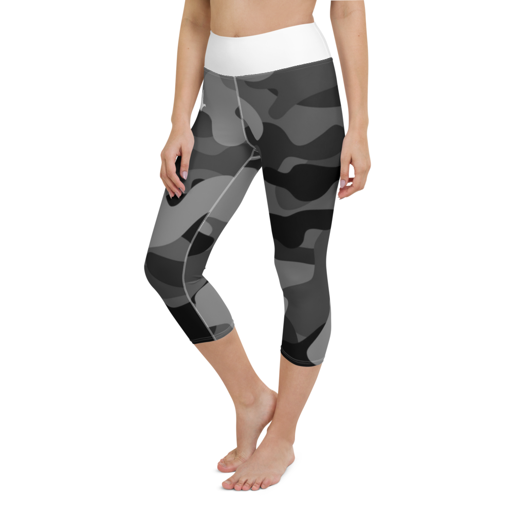 Camo Flare Capris Loyalty Vibes