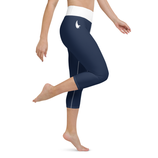 Sports Capri Leggings Loyalty Vibes