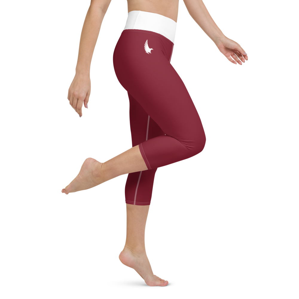 Traditional Sports Capri Leggings - Loyalty Vibes