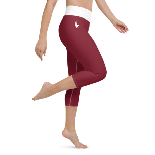 Traditional Sports Capri Leggings Loyalty Vibes