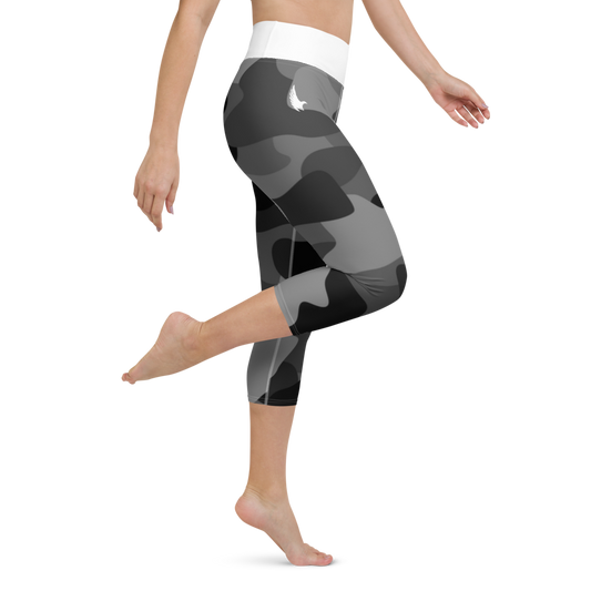 Camo Flare Capris Loyalty Vibes