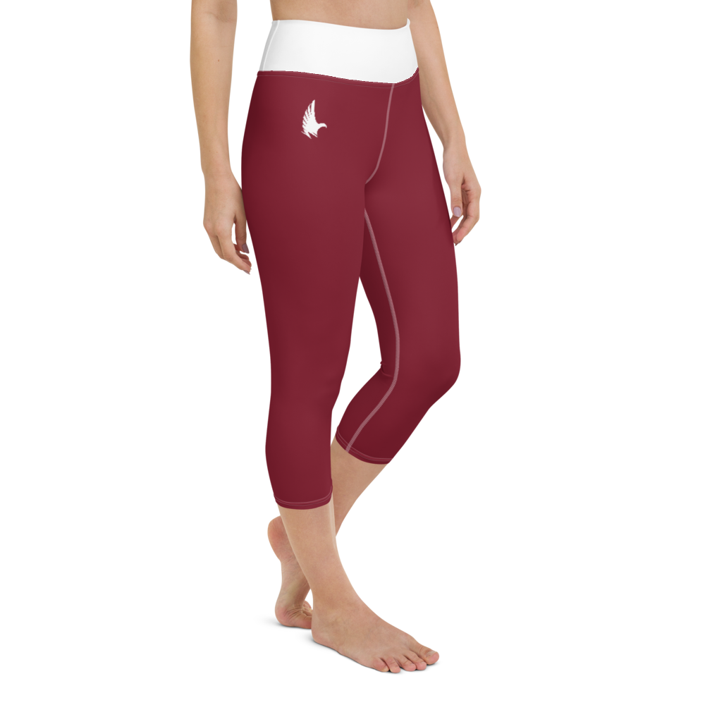 Traditional Sports Capri Leggings - Loyalty Vibes