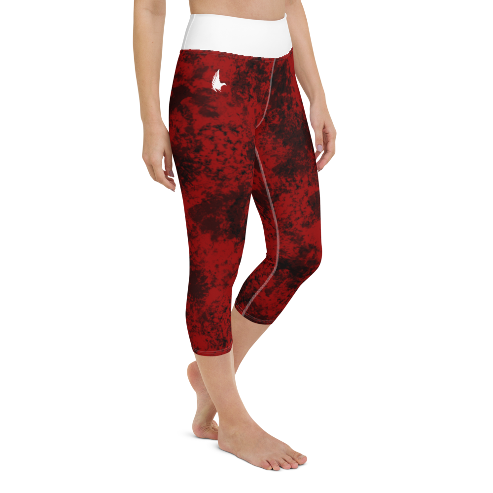 Legacy Sports Capris Women's Caribbean Red Loyalty Vibes