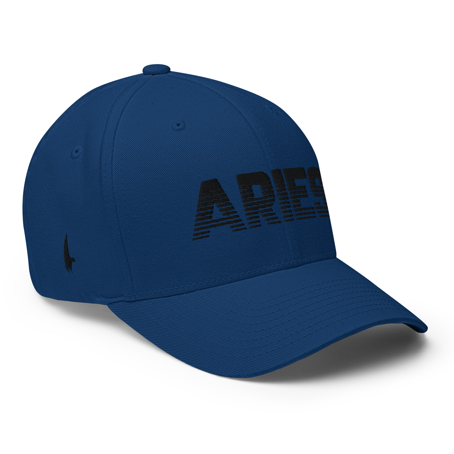 Loyalty Vibes Aries Fitted Hat Blue Black Loyalty Vibes