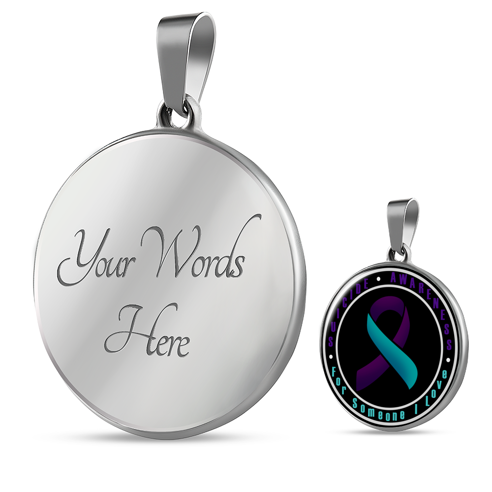 Loyalty Vibes Suicide Awareness Month Necklace