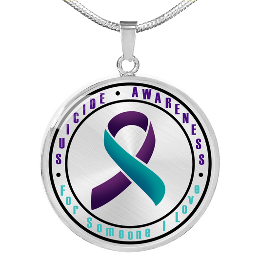Suicide Awareness Necklace Loyalty Vibes