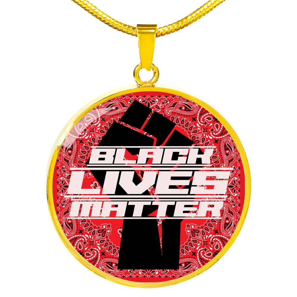 Loyalty Vibes Take A Stand BLM Necklace