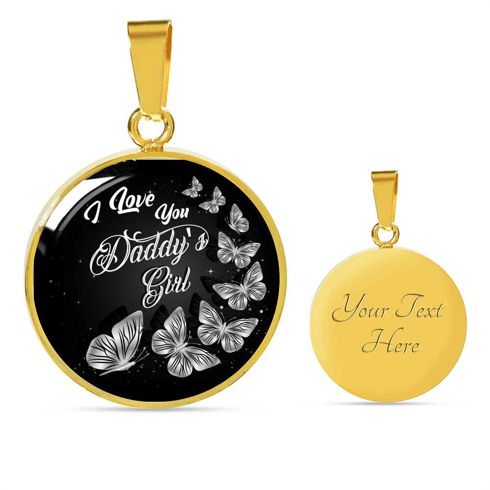 Loyalty Vibes Daddy's Girl Necklace Luxury Necklace (Gold)