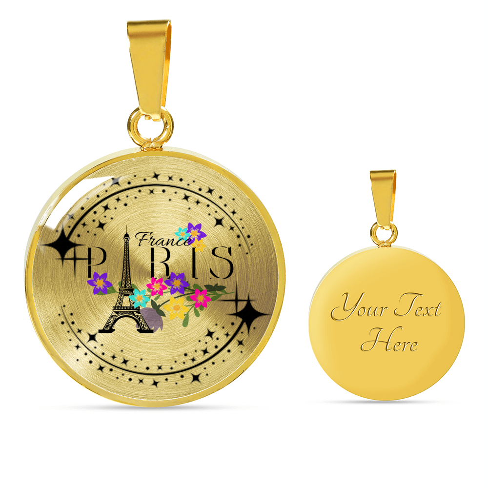 With Love From Paris Necklace Luxury Necklace (Gold) - Loyalty Vibes