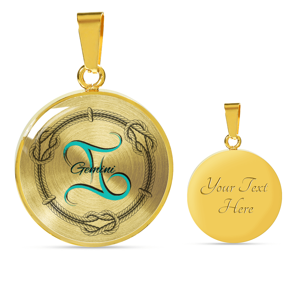 Sacred Gemini Necklace Luxury Necklace (Gold) Yes - Loyalty Vibes