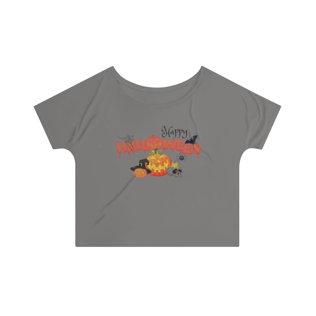 Women's Halloween Top Off The Shoulder Tee - Loyalty Vibes