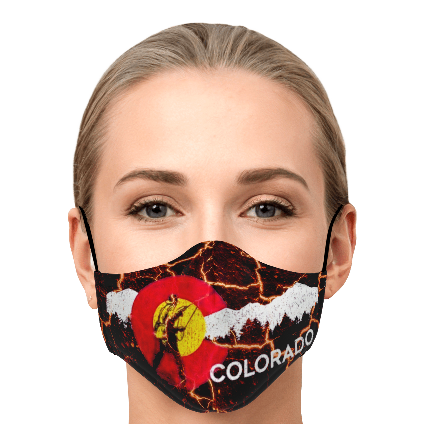 Underground Colorado Face Mask - Loyalty Vibes