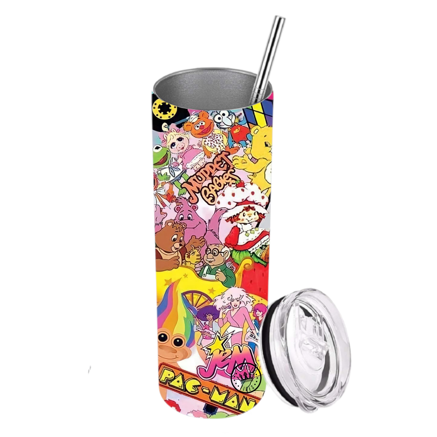 Back To The 80's Tumbler Multi - Loyalty Vibes
