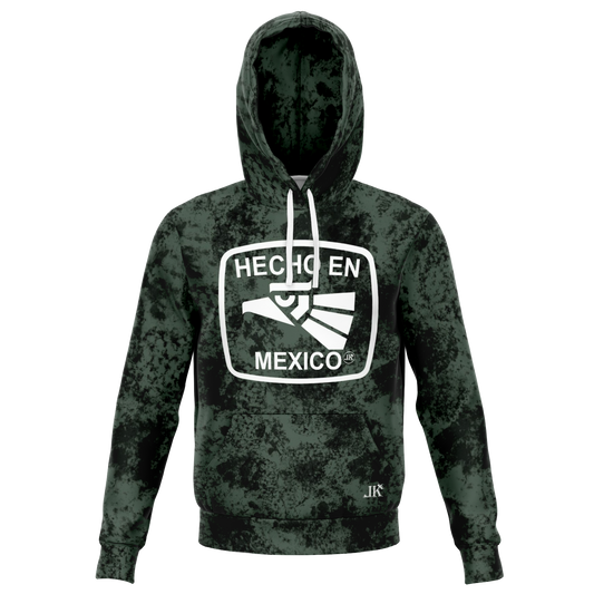 Hecho En Mexico Hoodie Caribbean Green Loyalty Vibes