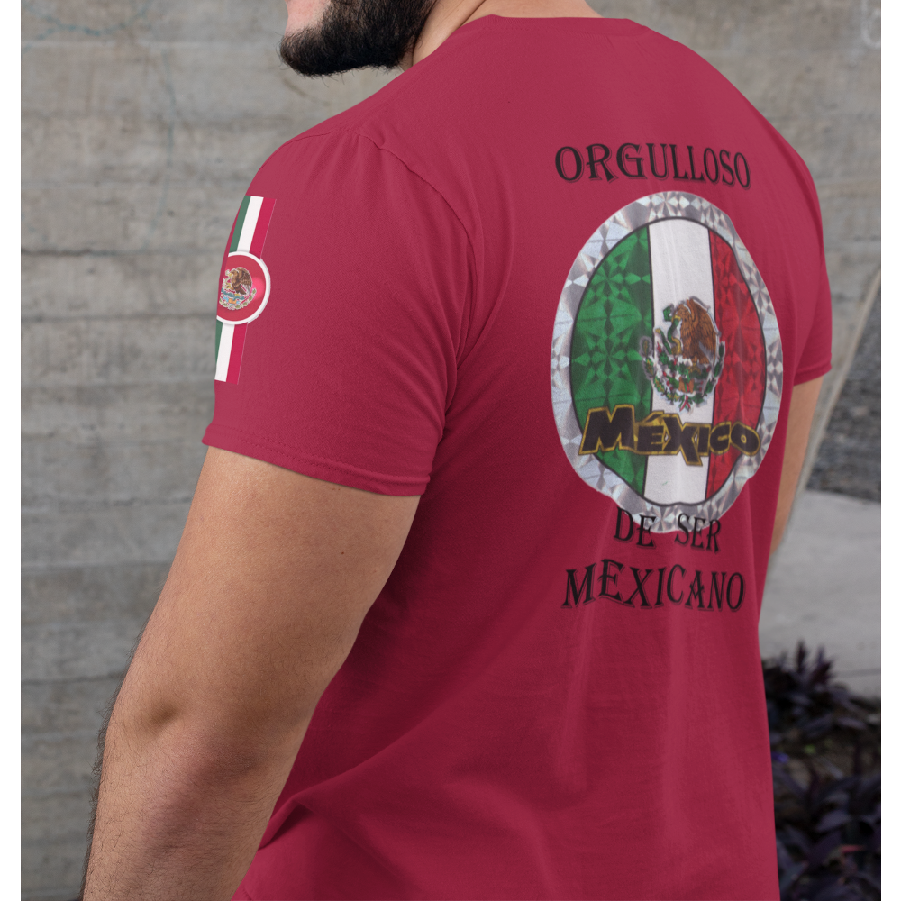 Loyalty Vibes Orgulloso De Ser Mexicano Tee Maroon Loyalty Vibes