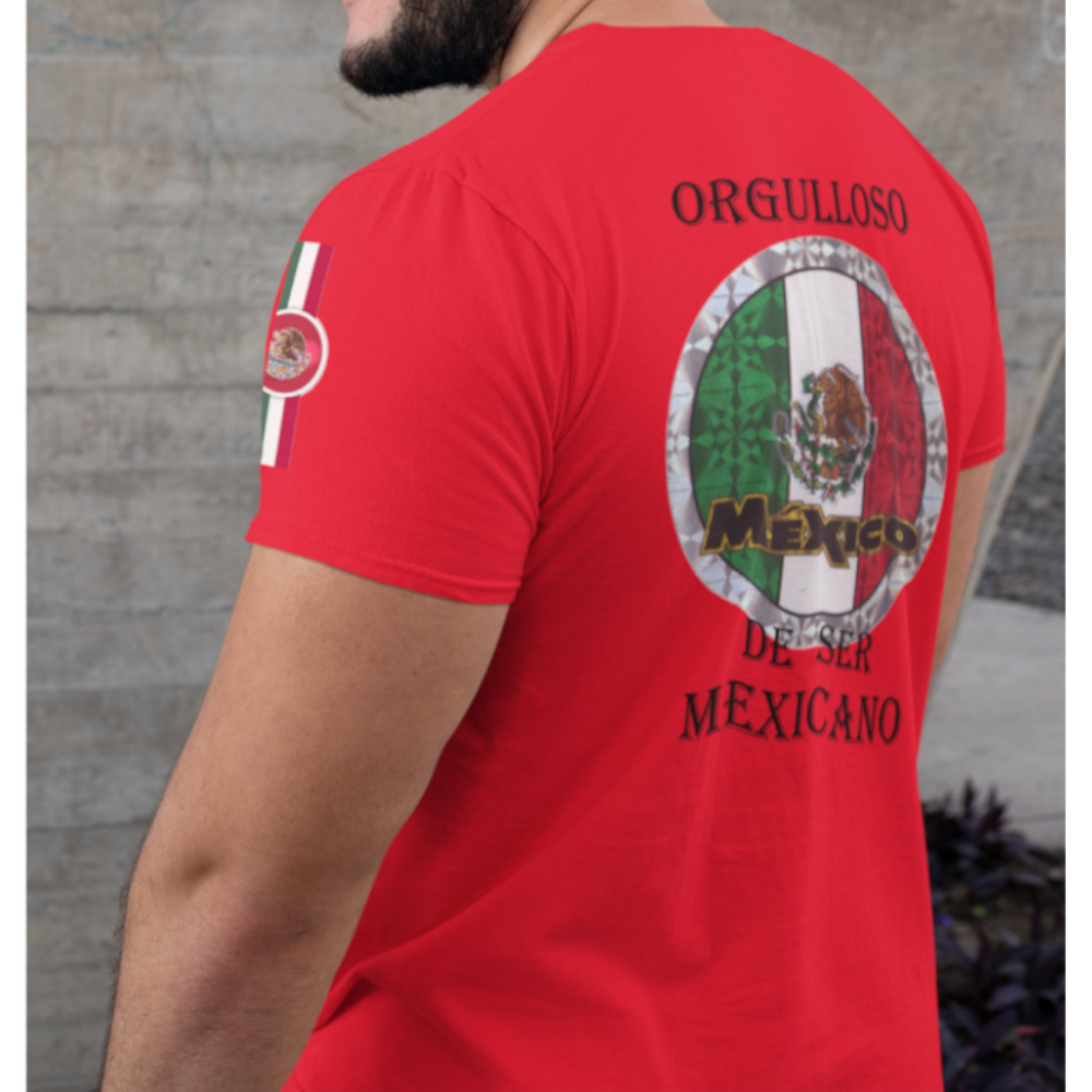 Loyalty Vibes Orgulloso De Ser Mexicano Tee Red Loyalty Vibes
