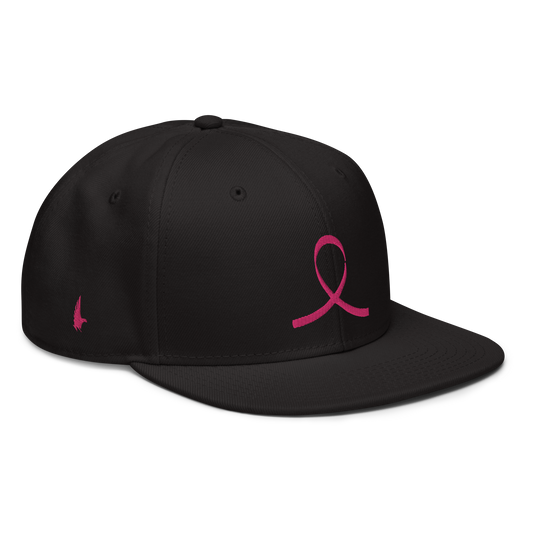 Loyalty Vibes Breast Cancer Awareness Snapback Hat Black OS Loyalty Vibes