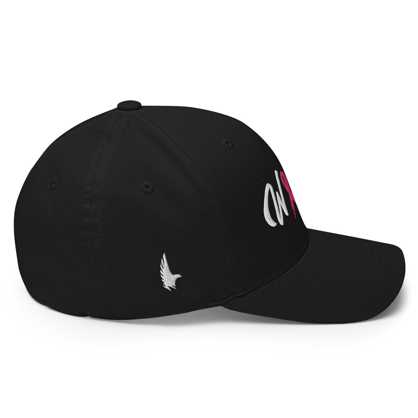 Loyalty Vibes Breast Cancer Warrior Fitted Hat Loyalty Vibes