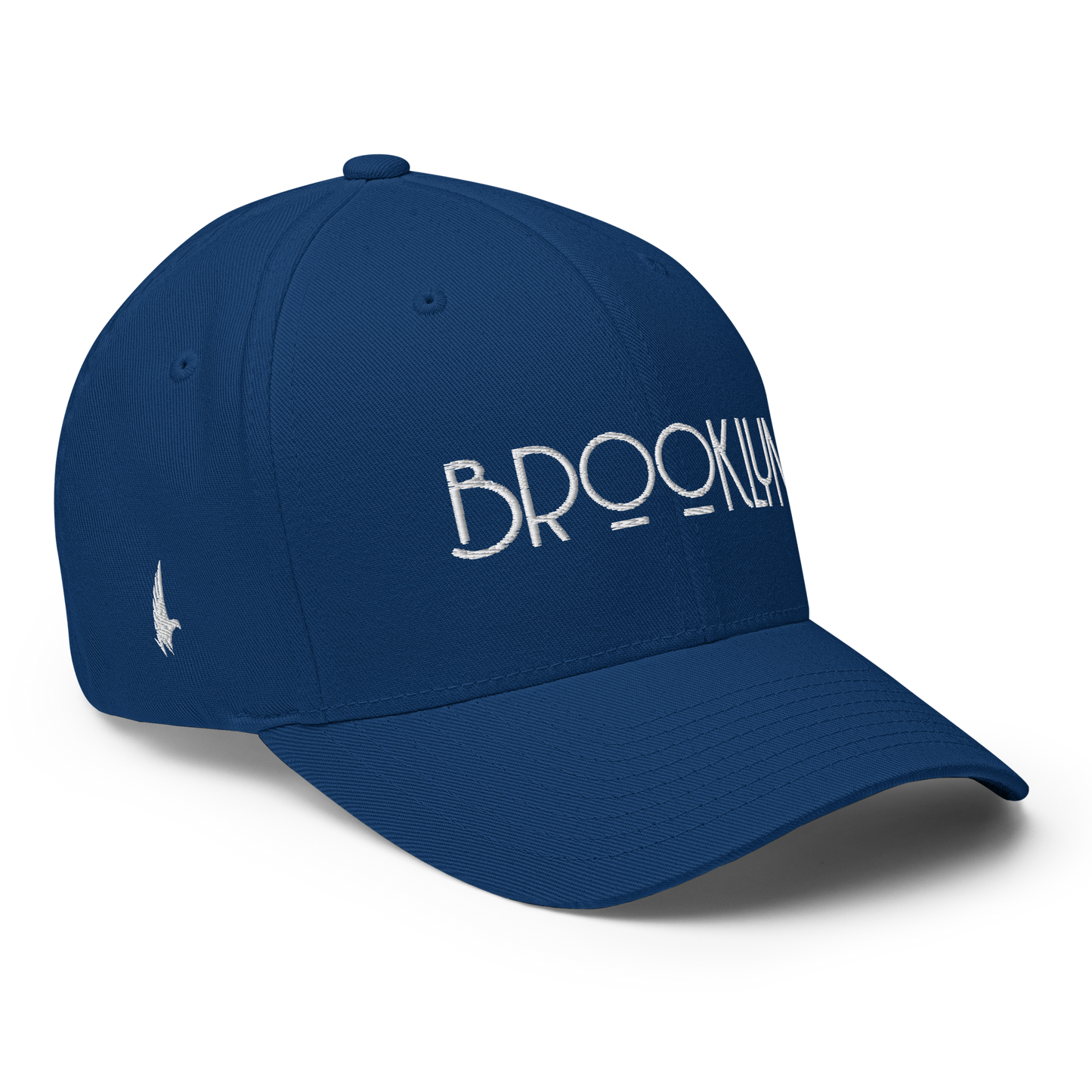 Loyalty Vibes Brooklyn Fitted Hat Blue Loyalty Vibes