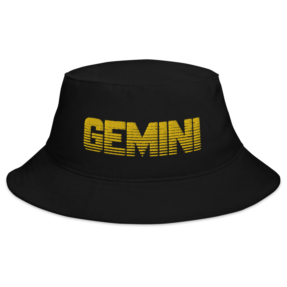 Loyalty Vibes Loyalty Vibes Gemini Bucket Hat Black