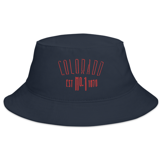 Loyalty Vibes Colorado Bucket Hat Navy Blue OS Loyalty Vibes