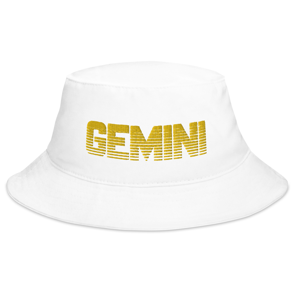Loyalty Vibes Loyalty Vibes Gemini Bucket Hat White