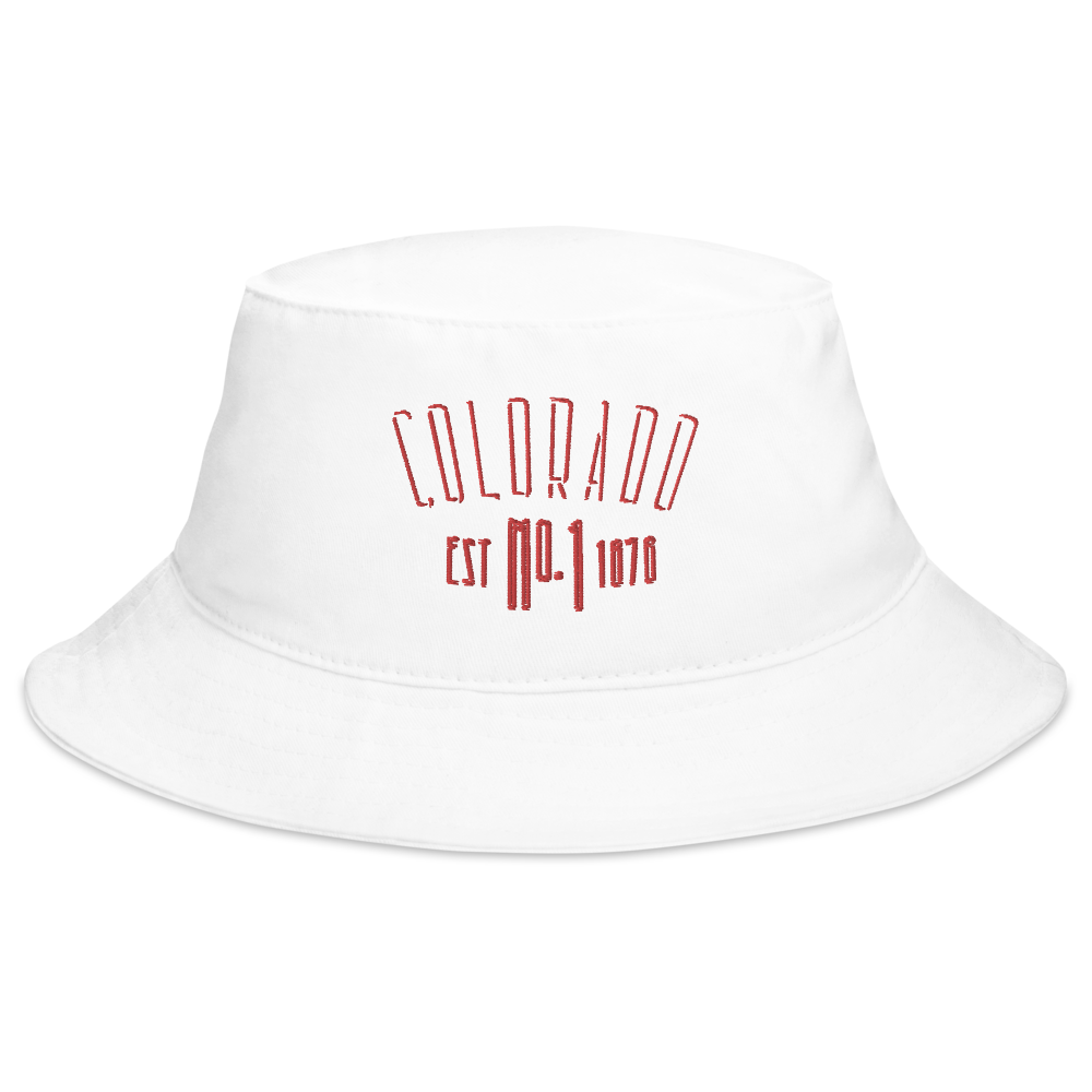 Loyalty Vibes Colorado Bucket Hat White OS Loyalty Vibes