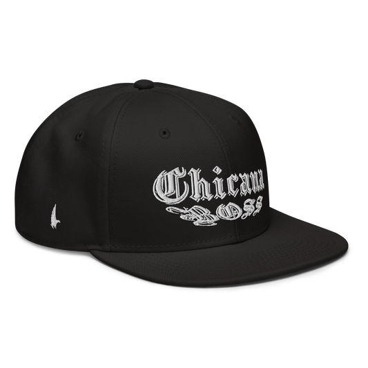 Loyalty Vibes Chicana Boss Snapback Hat Black OS Loyalty Vibes