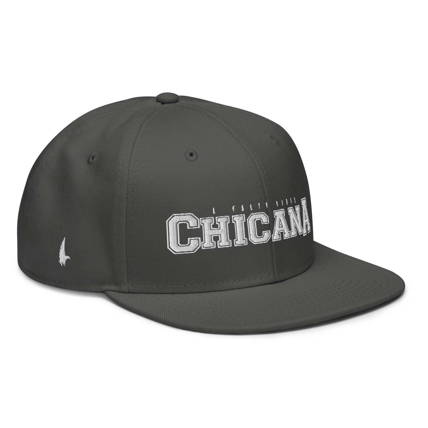 Loyalty Vibes Loyalty Vibes Chicana Snapback Hat Charcoal Grey OS