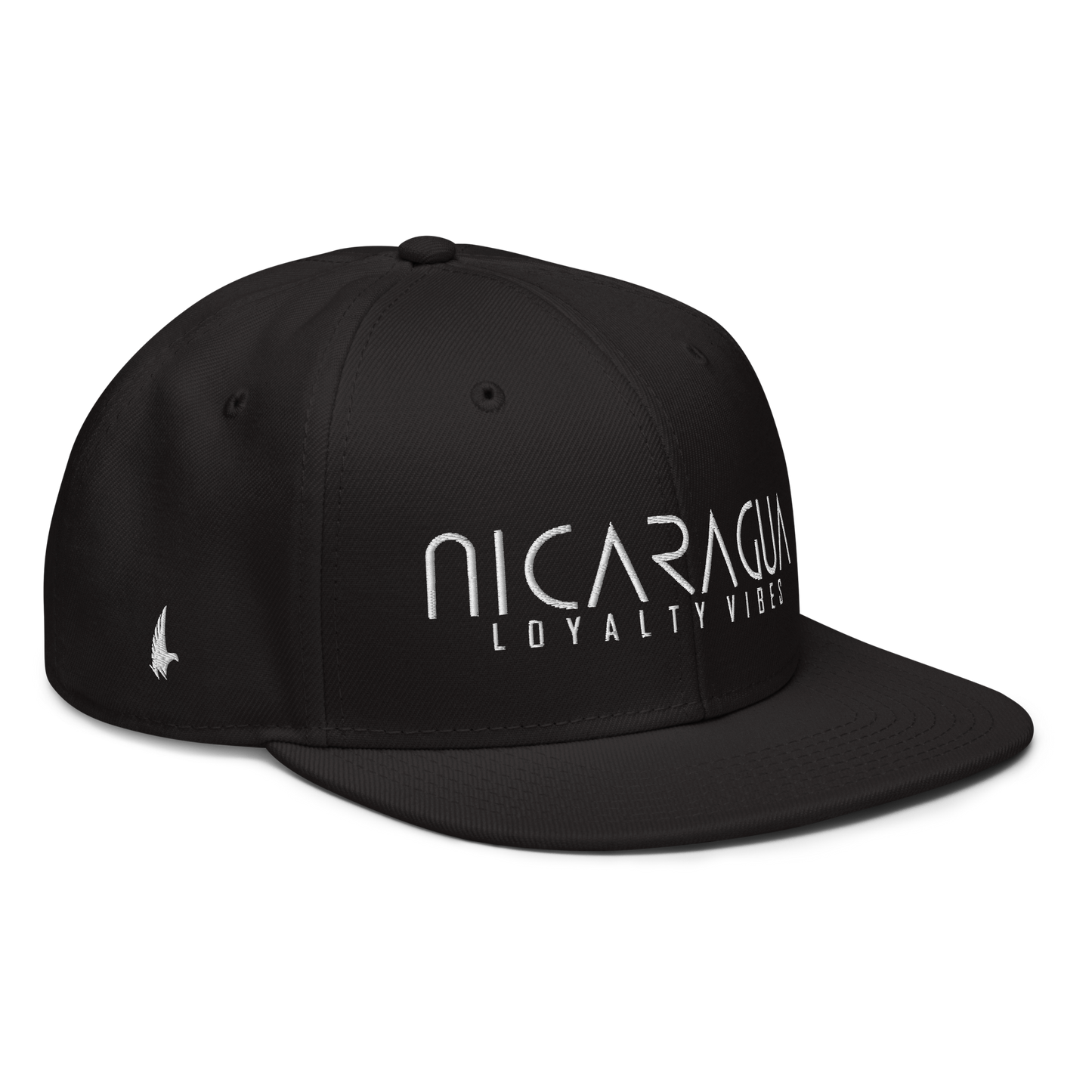 Loyalty Vibes Classic Nicaragua Snapback Hat Black OS Loyalty Vibes