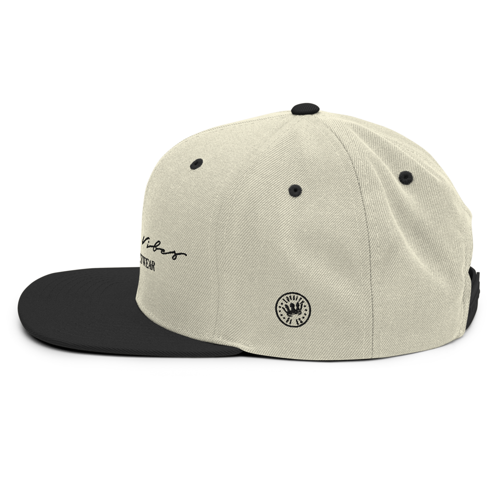 Loyalty Vibes Classic Logo Snapback Hat Loyalty Vibes