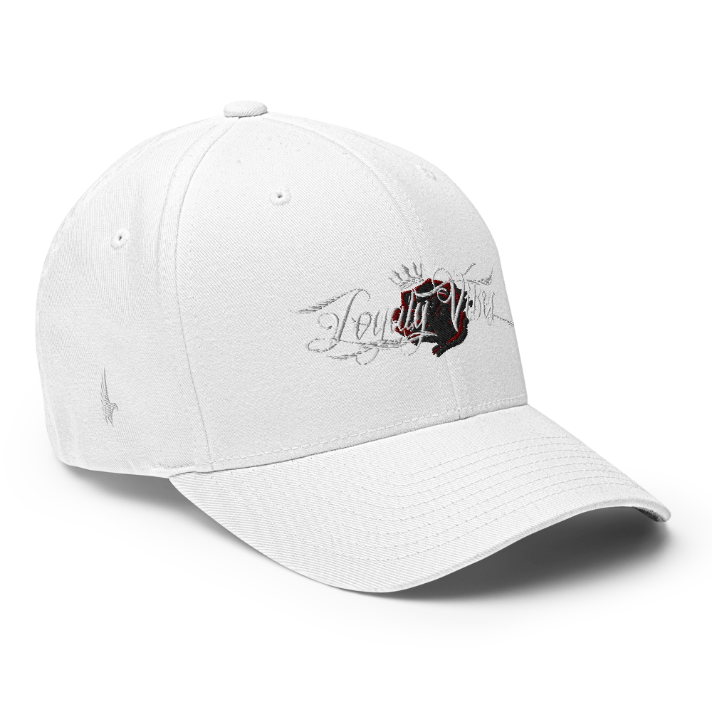 Loyalty Vibes Loyalty Vibes Fitted Hat White