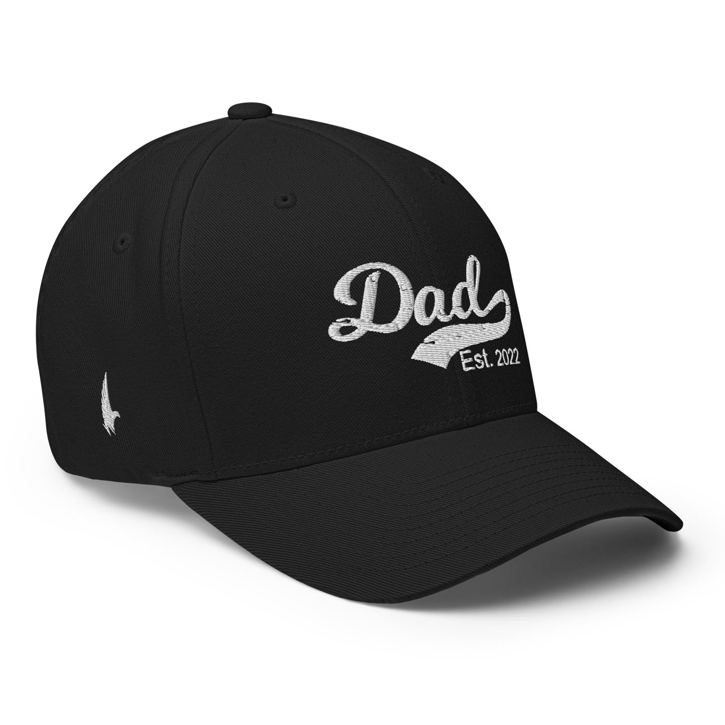 Loyalty Vibes Dad Est 2022 Fitted Hat Black Loyalty Vibes