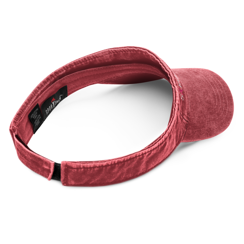Vintage Breast Cancer Survivor Sun Visor - Loyalty Vibes