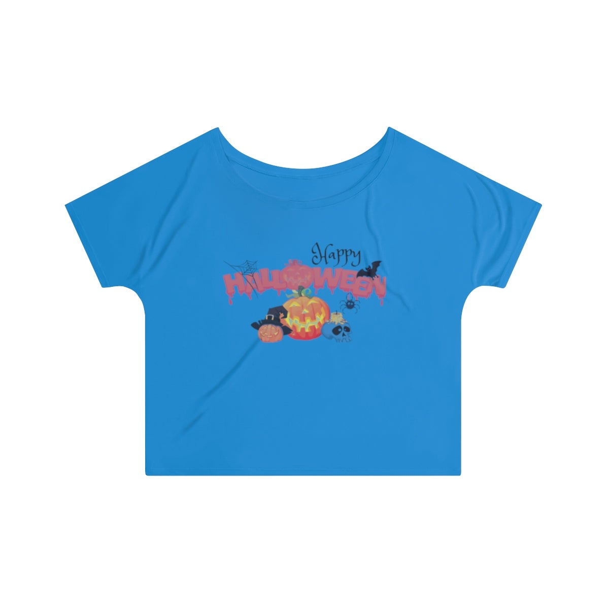 Women's Halloween Top Off The Shoulder Tee - Loyalty Vibes