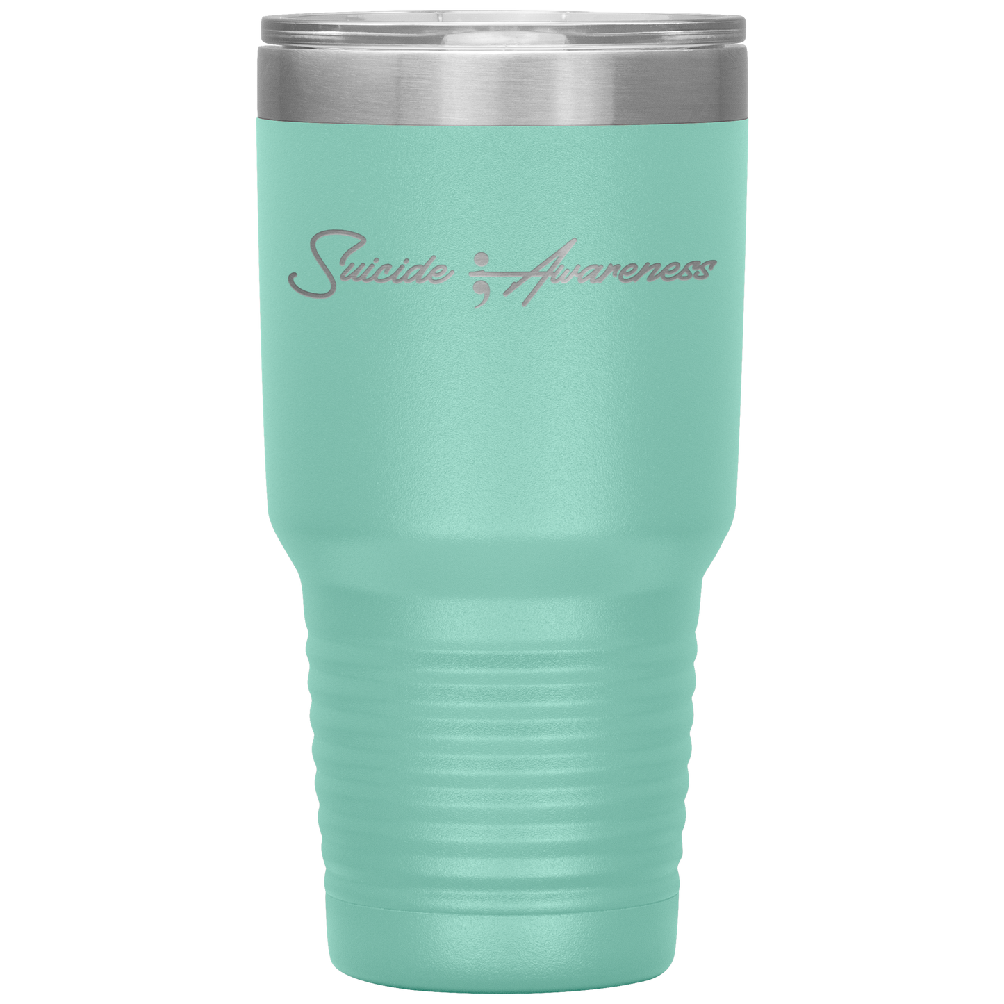 Suicide Awareness Tumbler Teal Loyalty Vibes