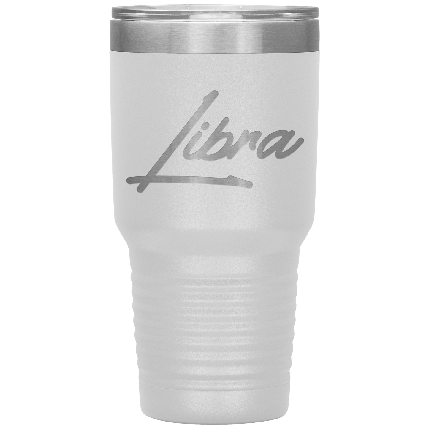 Libra Tumbler White - Loyalty Vibes