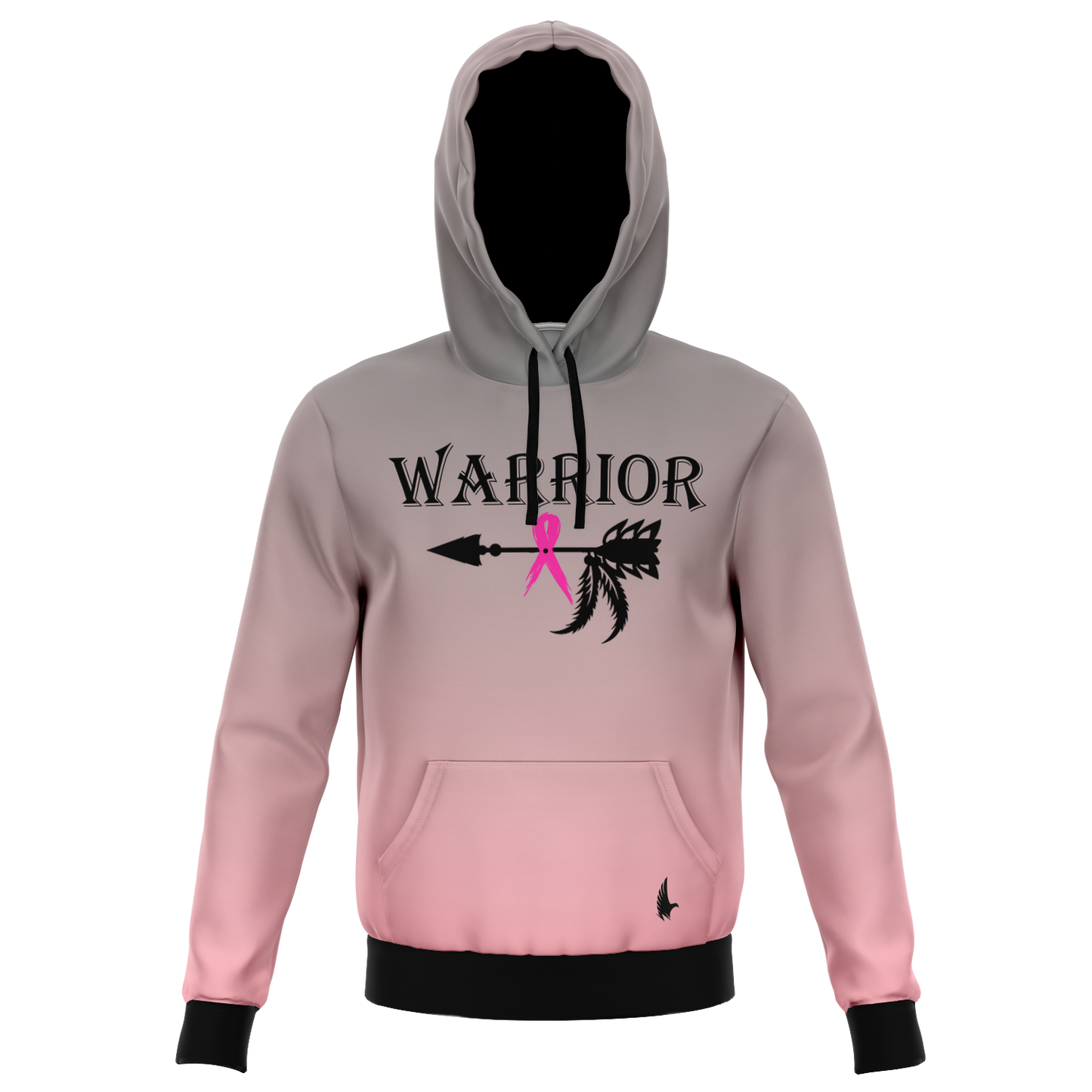 Breast Cancer Awareness Warrior Hoodie - Loyalty Vibes