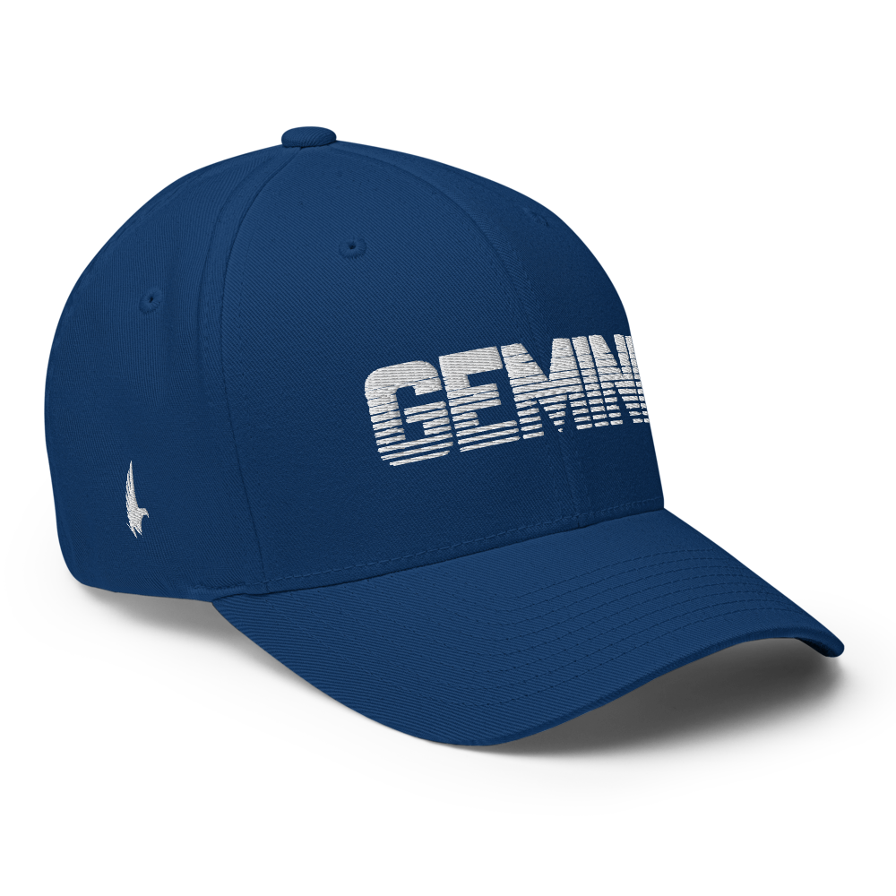 Loyalty Vibes Gemini Fitted Hat Blue Loyalty Vibes