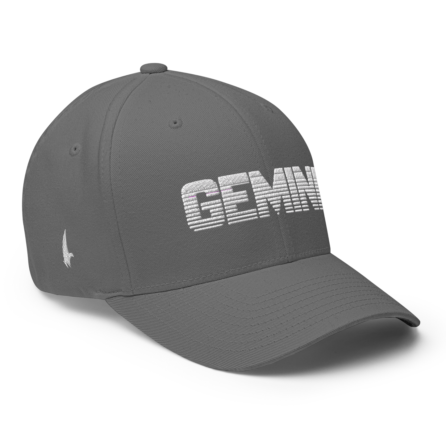 Loyalty Vibes Gemini Fitted Hat Grey Loyalty Vibes