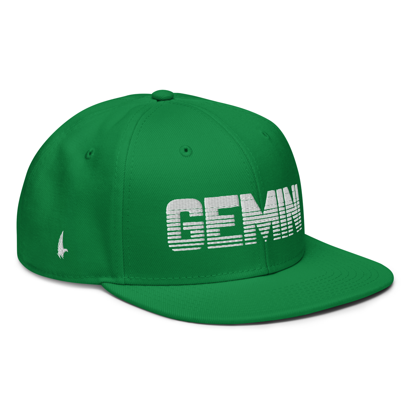 Loyalty Vibes Loyalty Vibes Gemini Snapback Hat Green White