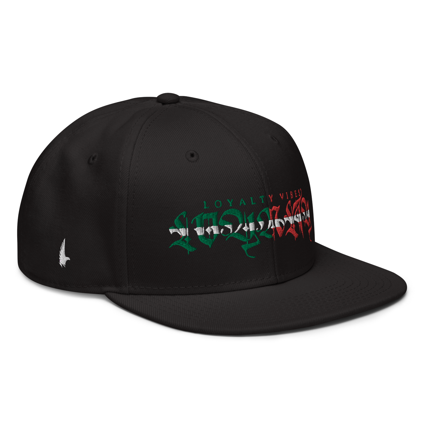 Loyalty Vibes Gente Snapback Hat Black OS Loyalty Vibes
